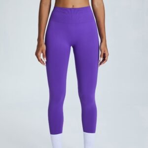 Sculpting Yoga Pants for Running Gym Outdoor Fitness Custom Quality Activewear Naked Sensation High Waisted Leggings For Women