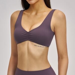Four-Way Stretch High-quality High Support Breathable Lightweight Yoga Bra For Women