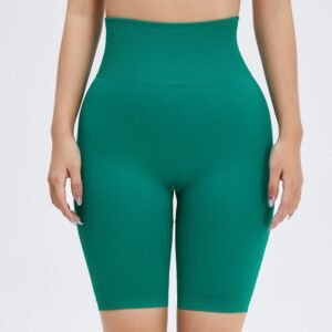 Wholesale Compression Athletic Shorts Jogging Gym Fitness Butt Lift Yoga Wear Short Leggings Workout Women Sports Biker Shorts