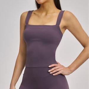 Breathable Moisture-wicking Gym Clothing Sleeveless Sports Workout Top Comfort Running Fitness Yoga Tank Top