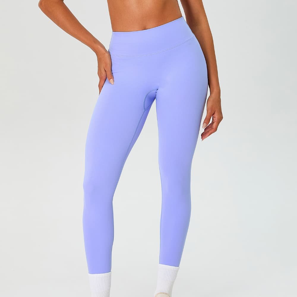 Wholesale Custom Breathable Buttery Soft Women High Waist Workout Pants Butt Lift Four-Way Tight Leggings Yoga - Image 2