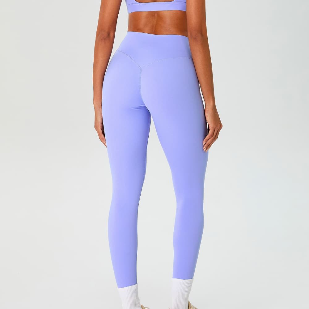 Wholesale Custom Breathable Buttery Soft Women High Waist Workout Pants Butt Lift Four-Way Tight Leggings Yoga - Image 3